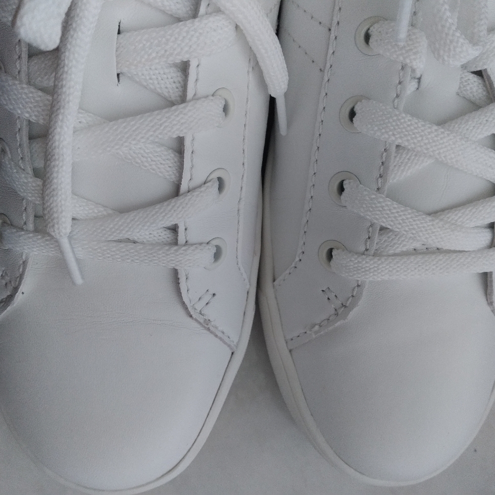 Naturalizer Morrison leather fashion white sneakers, 10 Wide, good condition - Picture 4 of 16